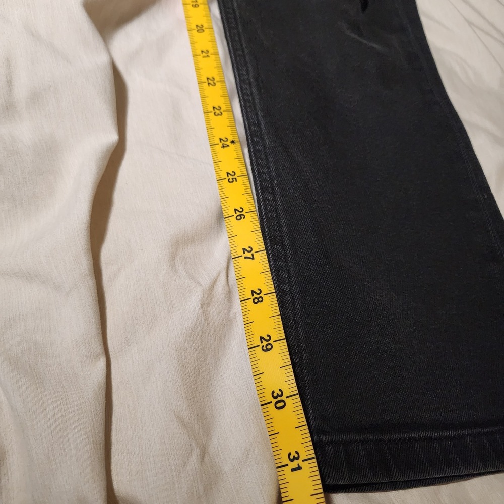 Roberto Cavalli Slim Fit Jeans Mens 32 Black Excellent Made in Italy Designer - Picture 6 of 7